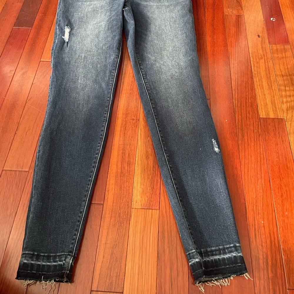 SPANX distressed jeans size large